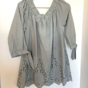 Off the shoulder blouse